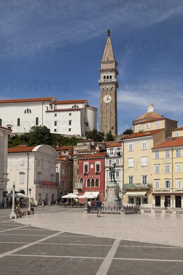 Tartini Square and the Church of St. George