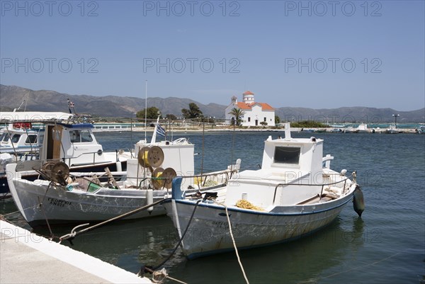 Fishing boats in the harbour