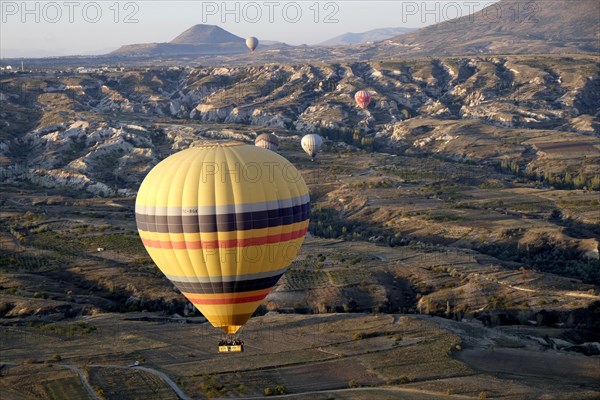 Hot air balloons over Goreme