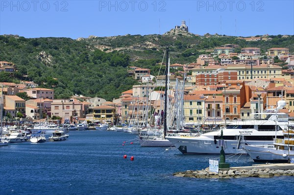 Port and military facility Nido d'Aquila or Eagle's Nest