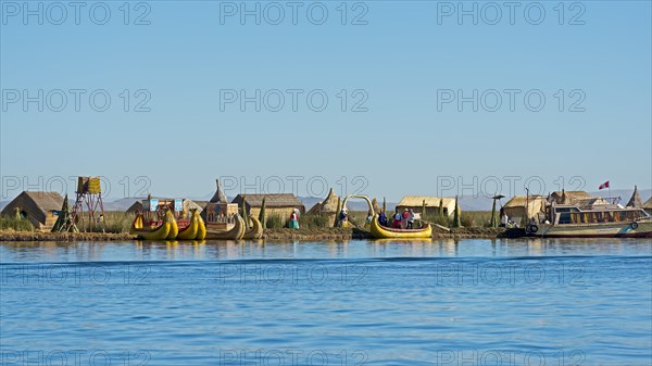 Floating Islands of the Uros on Lake Titicaca