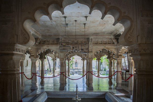 Portico in the City Palace of the Maharaja