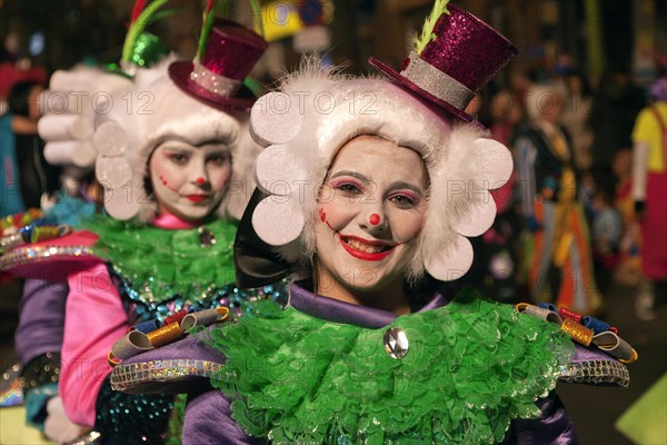 Children in imaginative costumes at the carnival