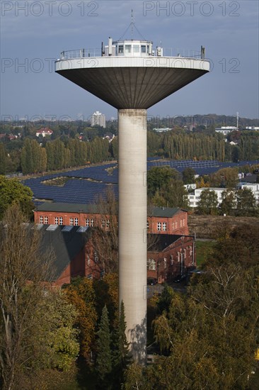 Water tower at the gas works Mariendorf