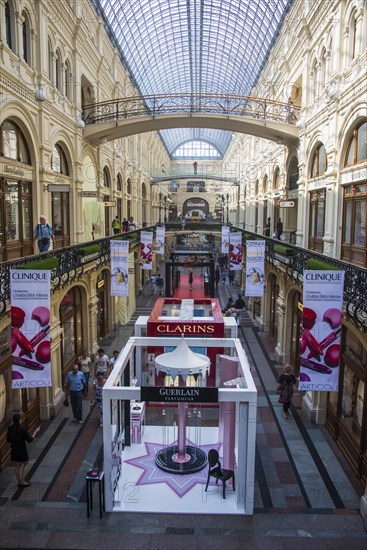 Gallery in the GUM department store