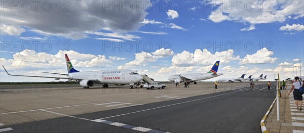 Jets at Hosea Kutako International Airport