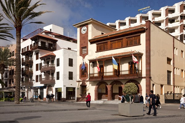 Town Hall or Ayuntamiento in the Plaza de las Americas