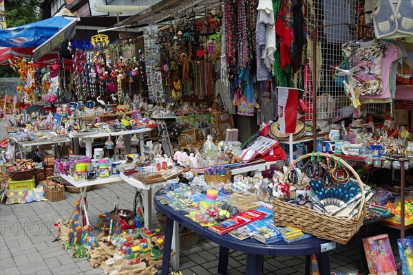 Sale of pilgrimage souvenirs