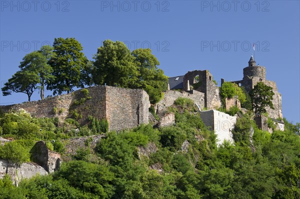 Saarburg castle ruins