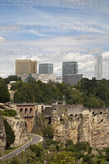 Casemates in the Grund district