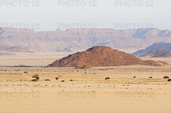 View from Elim Dune towards the Naukluft Mountains