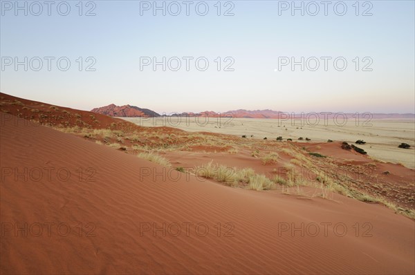 View from Elim Dune towards the Naukluft Mountains