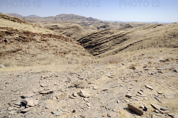 Desert landscape near Kuiseb Canyon