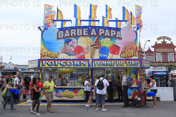 Fair at the Ballooning Festival at Saint-Jean-sur-Richelieu