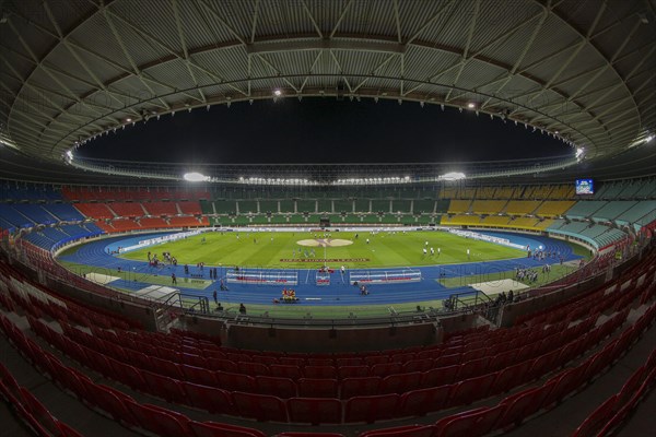 A view of Ernst-Happel-Stadium in Vienna before the Europa League soccer game on September 20