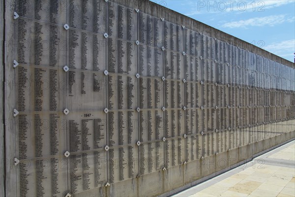List of names of the fallen soldiers