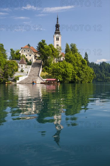 Pilgrimage island of Blejski otok