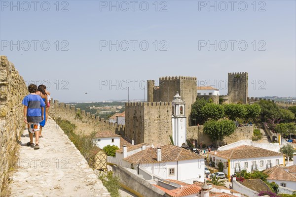 View of Obidos from the city wall