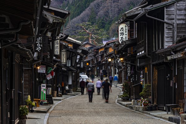 Old traditional village of the Nakasendo