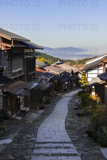 Historic village on Nakasendo street