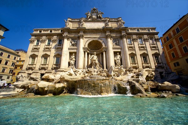 The Baroque Trevi Fountain