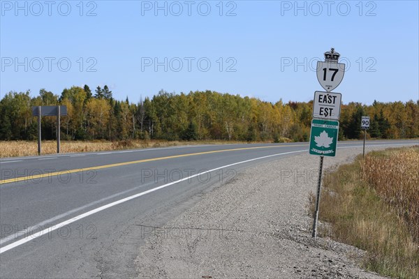 King's Highway 17 of the Trans-Canada Highway system