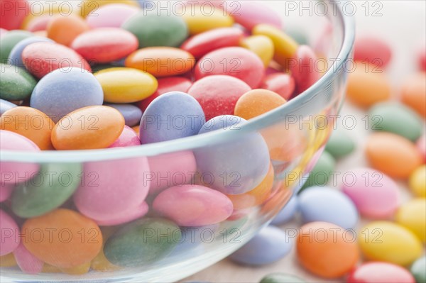 Multicolored candy