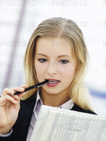 Businesswoman in an office