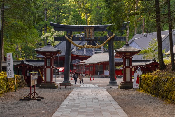 Torii Gate at Nikko Futarasan Shrine