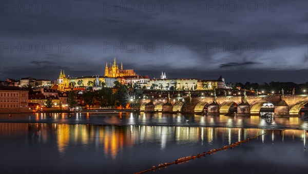 Charles Bridge with Vltava