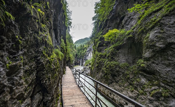 Aare Gorge at Haslital valley or Hasli Valley