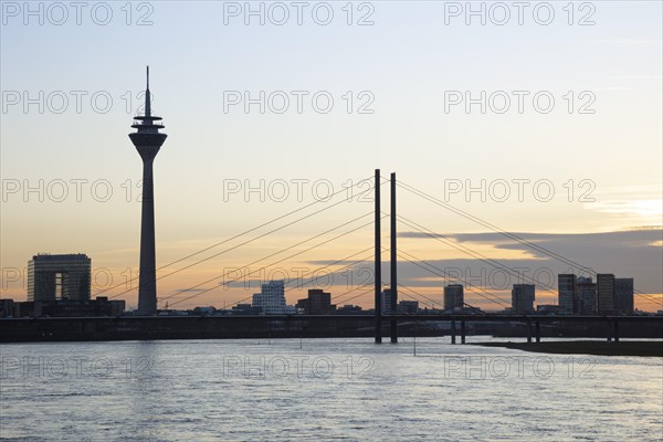 Rhine with City Gate