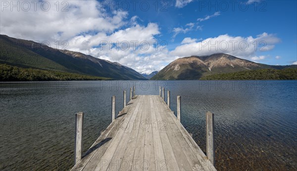 Jetty at Lake Rotoiti