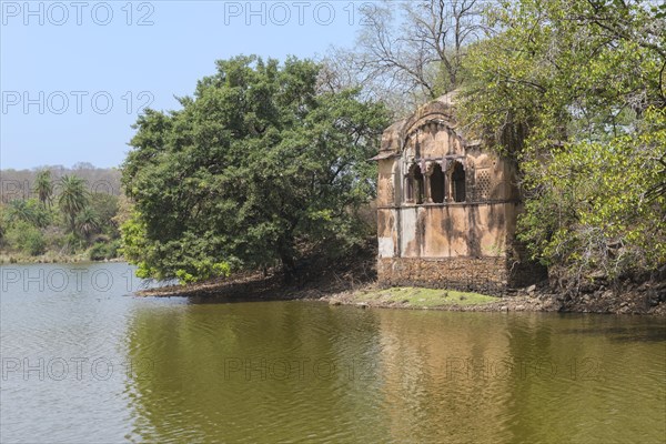 Ruined pavilions