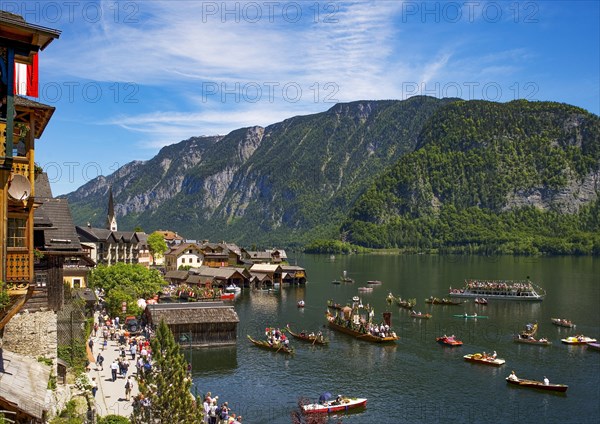 Corpus Christi Procession at Lake Hallstatt