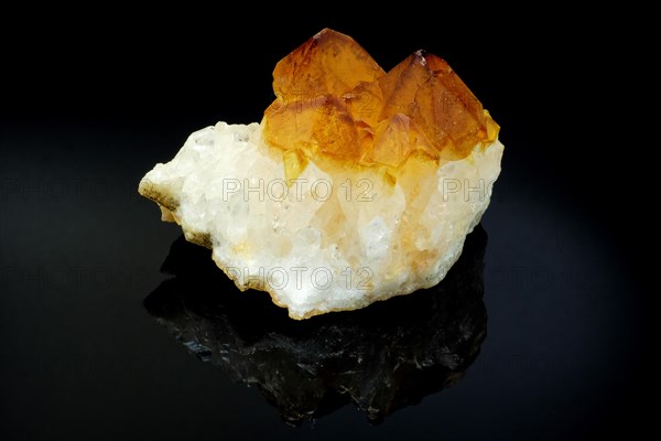 Citrine crystals