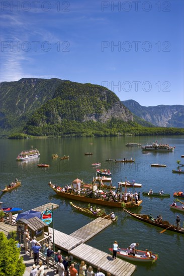 Corpus Christi Procession at Lake Hallstatt