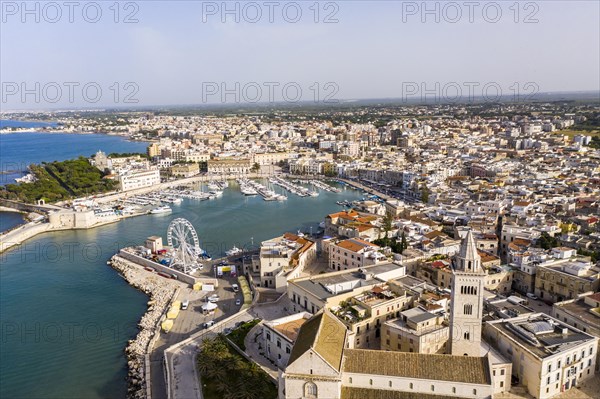 Aerial view, Cathedral of San Nicola Pellegrino