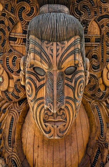 Face, carved mask