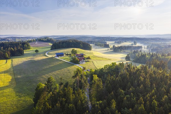 Cultural landscape with hamlet blocks