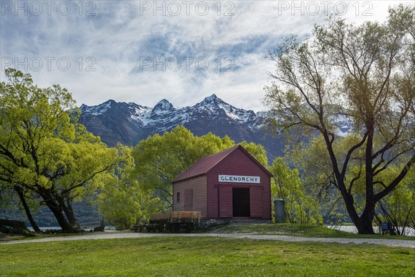 Red Hut at Lake Wakatipu