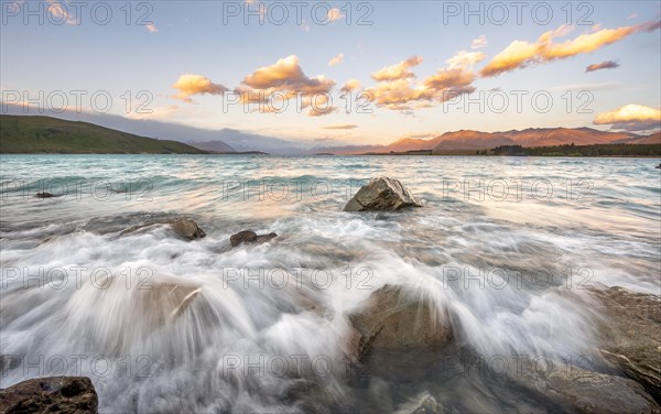 Stones on shore