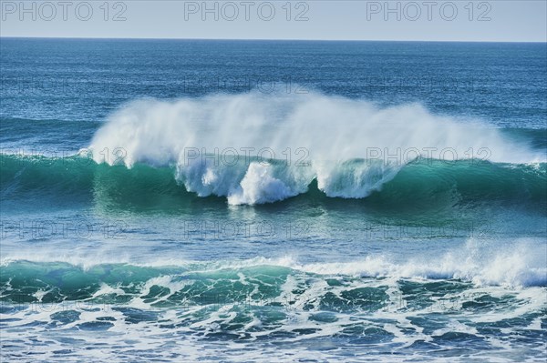 Huge wave in the Atlantic Ocean