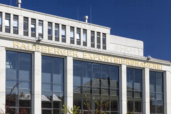 New building of the Radeberger Exportbrauerei