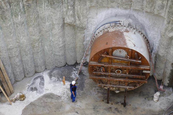 New construction of the Berne sewer