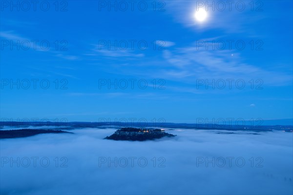 Fog in the Elbe valley