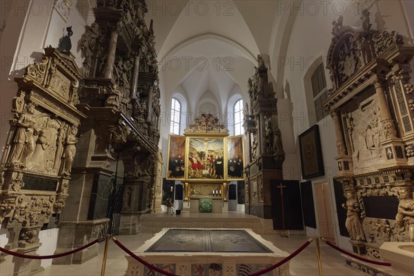 Interior of the city church St