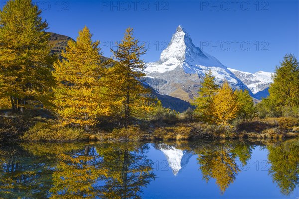 Matterhorn and Lake Grindji