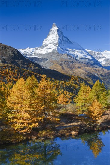 Matterhorn and Lake Grindji