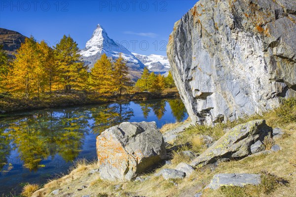 Matterhorn and Lake Grindji